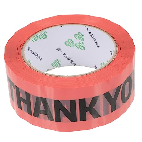 OSALADI 1Rolle Kreatives Paketverpackungsband Dekoratives Klebeband mit Thank You Aufdruck für DIY Projekte und Festtagsverpackungen Einfach OSALADI 1Rolle Kreatives Paketverpackungsband Dekoratives Klebeband mit Thank You Aufdruck für DIY Projekte und Festtagsverpackungen Einfach von OSALADI