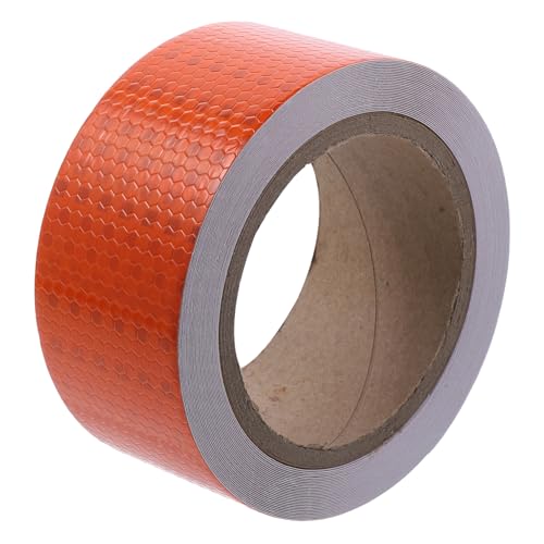 OSALADI 1Rolle Reflektierendes Klebeband Selbstklebend Langlebig für Sicherheitswarnungen Fahrzeugdekoration und Nachtmarkierungen von OSALADI