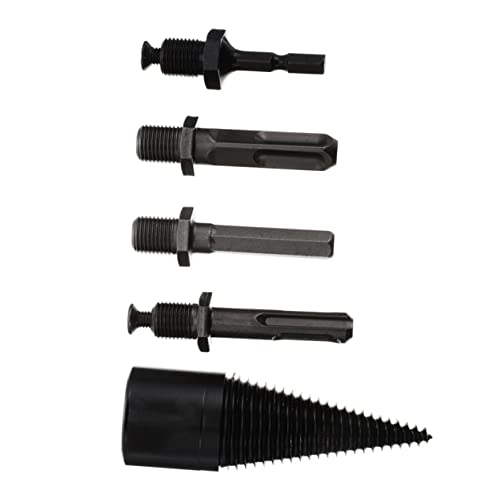 OSALADI 1Satz Teilige Holzbohrer für Robuste Kegelbohrer mit Griffen Effizienter Holzspalter Hartstahl für Hickory und Walnuss Hochwertige OSALADI 1Satz Teilige Holzbohrer für Robuste Kegelbohrer mit Griffen Effizienter Holzspalter Hartstahl für Hickory und Walnuss Hochwertige von OSALADI
