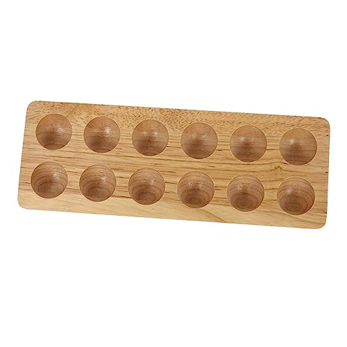 OSALADI Lagerung 2 Reihe Holz Tablett Kühlschrank Organizer Verpackung für von OSALADI