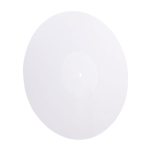 OSALADI 1Stück Acryl Schutzmatte Vinyl Pad für Schallplatten Vibrationsreduzierend Leicht zu Reinigen Kompatibel mit Plattenspielern Weiß OSALADI 1Stück Acryl Schutzmatte Vinyl Pad für Schallplatten Vibrationsreduzierend Leicht zu Reinigen Kompatibel mit Plattenspielern Weiß von OSALADI
