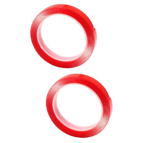 OSALADI 2 Rollen Bürokratie Multifunktion Dasselbe schwer drinnen Hochleistungsband dünnes doppelseitiges Klebeband breites Klebeband Montageband Mehrzweckband Starkes Band Acrylsäure rot OSALADI 2 Rollen Bürokratie Multifunktion Dasselbe schwer drinnen Hochleistungsband dünnes doppelseitiges Klebeband breites Klebeband Montageband Mehrzweckband Starkes Band Acrylsäure rot von OSALADI