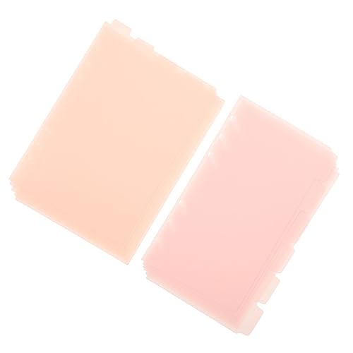 OSALADI 2 Sätze Ordnertrenner süß Index Hier gestanzte Ordnerteiler Notizblock-Tabs Teiler Registerkarten Notizblock-Trennlaschen Farbige Binder -Trenner Seitenmarkierungen pp Rosa OSALADI 2 Sätze Ordnertrenner süß Index Hier gestanzte Ordnerteiler Notizblock-Tabs Teiler Registerkarten Notizblock-Trennlaschen Farbige Binder -Trenner Seitenmarkierungen pp Rosa von OSALADI