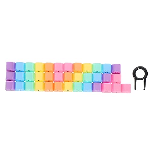 OSALADI 2 Sätze Tastenkappe Tastatur Wechseln Tastaturschutz Ornament-Sets Pudding Keycaps Keyset Tastatur Bunt Computertastaturen Kirsche Tastatur Farbige Tastatur Rechner Zubehör Abs von OSALADI