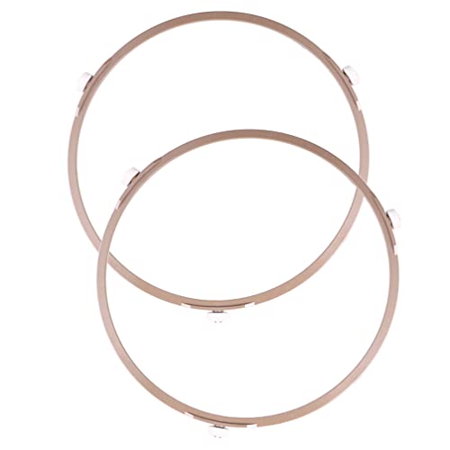 OSALADI 2 Stück Mikrowellen-Rollenring Mikrowellen-Drehteller-Ring Kunststoff-Backblech Rotierende Rolle Glas-Tablett Radring Für Mikrowellen-Glas-Drehteller (1 4 Cm) von OSALADI