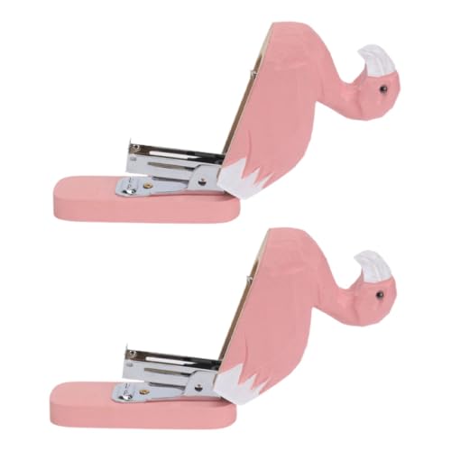 OSALADI 2 Stück Tierhefter aus Holz winzig Schreibtisch kleiner Hefter Mini-Heftgerät-Set Desktop für Pinnwandhefter Mini -Hefter Hefter Klassenzimmer süße Schulsachen Rosa OSALADI 2 Stück Tierhefter aus Holz winzig Schreibtisch kleiner Hefter Mini-Heftgerät-Set Desktop für Pinnwandhefter Mini -Hefter Hefter Klassenzimmer süße Schulsachen Rosa von OSALADI