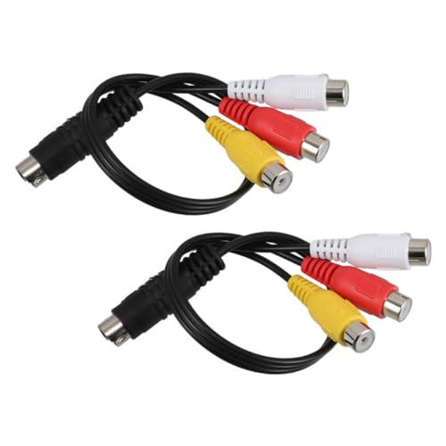 OSALADI 2 Stück Videoadapter Videokabel Audiokabel Video Hilfskabel Kabel Audio Video Kabel Kabelkonvertierungskabel Laptop Adapterkabel Ersatz Videokabel Ersatz Kupfer OSALADI 2 Stück Videoadapter Videokabel Audiokabel Video Hilfskabel Kabel Audio Video Kabel Kabelkonvertierungskabel Laptop Adapterkabel Ersatz Videokabel Ersatz Kupfer von OSALADI