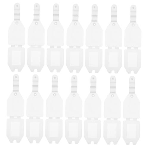 OSALADI 20 Stück Preisschild Etiketten Anzeige Inhaber Schildhalter Marktzeichenhalter Preishalter Shop -Labelhalter Schilderständer Plastik Weiß OSALADI 20 Stück Preisschild Etiketten Anzeige Inhaber Schildhalter Marktzeichenhalter Preishalter Shop -Labelhalter Schilderständer Plastik Weiß von OSALADI