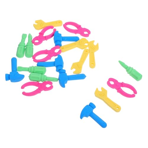 OSALADI 20 Stück Schraubenschlüssel Radiergummis Mini Spielzeuge Japanische Schreibwaren Must Haves Für Das Klassenzimmer Weißer Radiergummi Kunst Radiergummi Niedliche von OSALADI