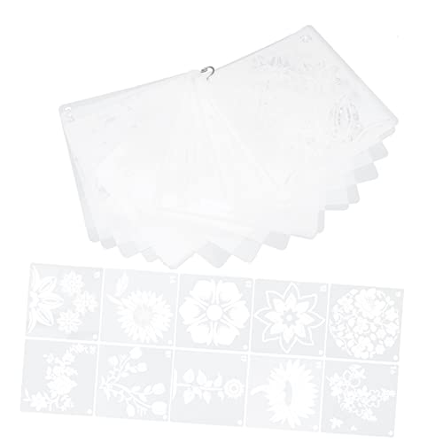 OSALADI 20 Stück Vorlage Für Blumenmalerei Schablone Bastelvorlage Malvorlagen Formen Zeichnen Zeichnungsvorlage Werkzeug Zum Malen Von Vorlagen Blumenvorlage Plastik OSALADI 20 Stück Vorlage Für Blumenmalerei Schablone Bastelvorlage Malvorlagen Formen Zeichnen Zeichnungsvorlage Werkzeug Zum Malen Von Vorlagen Blumenvorlage Plastik von OSALADI