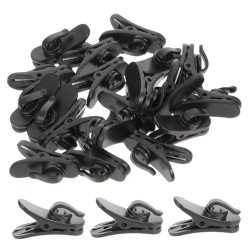OSALADI 200 Stück Mikrofonkabel-Clips: Kopfhörer-drahtklemme, Headset-kragenklemme, Ohrhörer-mikrofon-rückenklemme, Kopfhörer-Adapter-Befestigung OSALADI 200 Stück Mikrofonkabel-Clips: Kopfhörer-drahtklemme, Headset-kragenklemme, Ohrhörer-mikrofon-rückenklemme, Kopfhörer-Adapter-Befestigung von OSALADI