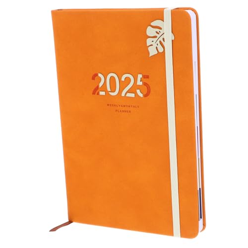 OSALADI 2025 Englisches Agendabuch Täglicher Planer Kalenderplaner-notizbuch Planer Monatlich Täglicher Arbeitsplaner Zeitplaner Wochenplaner-notizbuch Tägliches Notizbuch Papier Orange OSALADI 2025 Englisches Agendabuch Täglicher Planer Kalenderplaner-notizbuch Planer Monatlich Täglicher Arbeitsplaner Zeitplaner Wochenplaner-notizbuch Tägliches Notizbuch Papier Orange von OSALADI