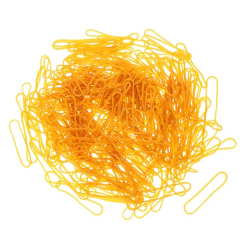 OSALADI 2Er-Pack Gummiband gummibänder Tie-Dye-Accessoires Bindfärben Ranger Band Tie-Dye-Tools schwarze Wäschefarbe Webbänder Mülleimerbänder Dinge zum Färben Yellow von OSALADI