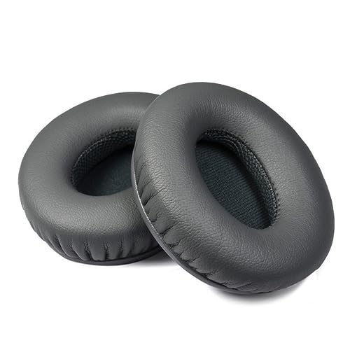 OSALADI 2Stücke Ersatz Ohrpolster aus Proteinleder für Kopfhörer Memory Foam Polster Kompatibel mit Verschiedenen Modellen Einfache Installation ohne Werkzeug von OSALADI
