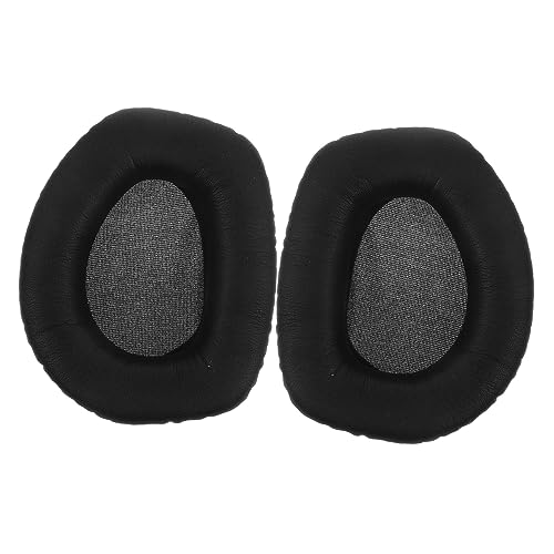 OSALADI 2Stücke Ohrpolster für Professionelle Earpads aus Kunstleder mit Memory für Over Ear Kopfhörer Ersatz für Optimalen Komfort von OSALADI