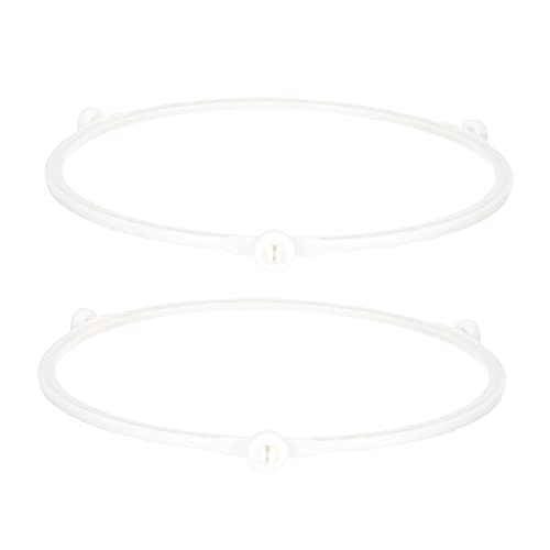 OSALADI 2st Rotierender Mikrowellenring Stützring Für Ofenplatte Rotierende Walze Für Backbleche Backofen-drehteller-kreisbeschläge Mikrowellen-drehtellerhalter Schwenkring Glas OSALADI 2st Rotierender Mikrowellenring Stützring Für Ofenplatte Rotierende Walze Für Backbleche Backofen-drehteller-kreisbeschläge Mikrowellen-drehtellerhalter Schwenkring Glas von OSALADI
