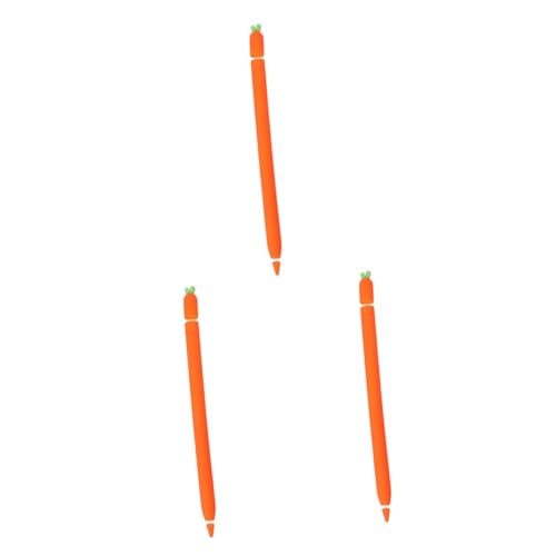 OSALADI 3 STK Stylus-Hülle kompatible Federmäppchenhülle Stylus-Bleistift-Abdeckung Karottenstift Zubehör Handgeschriebener Stift Zubehör bleistifte Bleistift-Anti-Rutsch-Etui Kieselgel OSALADI 3 STK Stylus-Hülle kompatible Federmäppchenhülle Stylus-Bleistift-Abdeckung Karottenstift Zubehör Handgeschriebener Stift Zubehör bleistifte Bleistift-Anti-Rutsch-Etui Kieselgel von OSALADI
