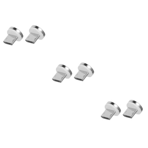 OSALADI 3 Sätze Magnetischer Datenkabelkopf Dual Zum Kabel Ladekabel Usb Zu Kabel Aufladung Ladegeräte Draht Aux Multi Tragbar Mehrere Leistung Stecker Doppelt Aluminium Silver 2 Stück * 3 OSALADI 3 Sätze Magnetischer Datenkabelkopf Dual Zum Kabel Ladekabel Usb Zu Kabel Aufladung Ladegeräte Draht Aux Multi Tragbar Mehrere Leistung Stecker Doppelt Aluminium Silver 2 Stück * 3 von OSALADI