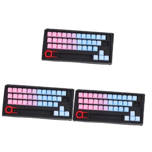 OSALADI 3 Sätze Tastenkappe Gaming-Tastatur Mechanisch Ornament-Sets Tastaturzubehör Tastaturschutz Mechanische Tastatur Computer Tastatur Computertastaturen Pbt Erröten Fortschrittlich von OSALADI