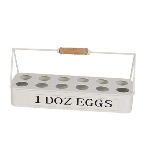 OSALADI 3 Tragbare Eierablage eiertablett egg tray 1 Dutzend Eierhalter Aufbewahrungsbehälter für Eier Eierhalter für Kühlschrank Gemüsebehälter für Kühlschrank schützender Eierhalter von OSALADI