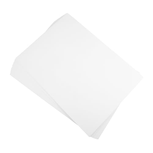 OSALADI 30 Blatt Druckerpapier Bedruckbares Aufkleberpapier Aufkleberetiketten Für Drucker Polystyrolschaumplatte Glänzendes Aufkleberpapier Schaumpapier Zum Basteln Pvc-matte Vinyl Weiß von OSALADI