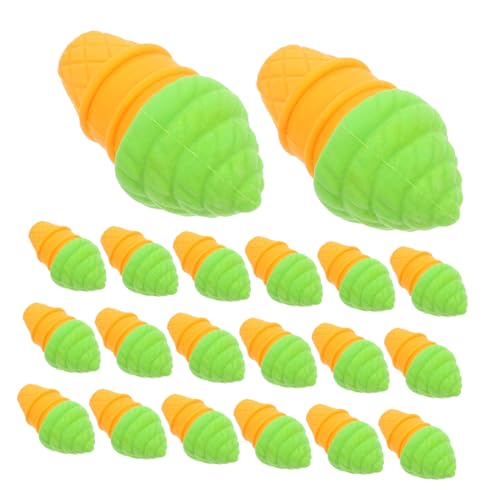 OSALADI 30 Stück -radiergummi Mini Lebensmittel Radiergummis Preise Für Klassenzimmer Spielzeuggummi Klassenzimmerbelohnung Mini-radiergummis in Lebensmittelform von OSALADI