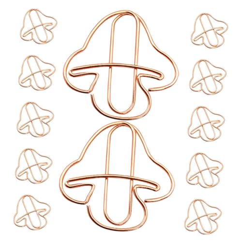 OSALADI 30pcs Kleine Süße Pilzpapier -clips Dekorative Dokumente Clips School Dokument Organisator Süßes Papierclips Für Schreibtischzubehör OSALADI 30pcs Kleine Süße Pilzpapier -clips Dekorative Dokumente Clips School Dokument Organisator Süßes Papierclips Für Schreibtischzubehör von OSALADI