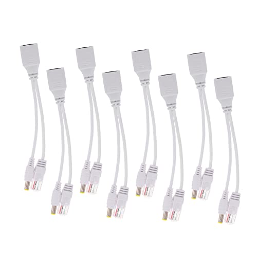 OSALADI 32 STK Poe Splitter Linie Ethernet-Adapter Stecker-kit Ethernet-Splitter Poe-injektor Und Elektrische Adapter Passiver Poe-injektor Passiver Poe-Splitter Poe-Adapter Dc-anschluss von OSALADI