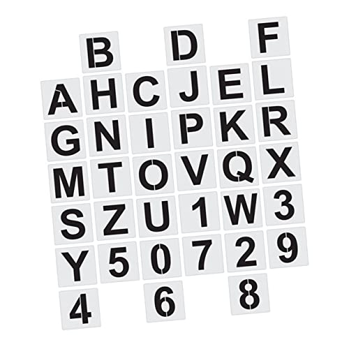 OSALADI 36 Teilige Alphabet Malvorlage Schriftzug Alphabet Schablone Buchstaben Schablonen Zum Malen Malschablonen Vinyl Schablonen Vorlagen Zahlen Schablonen Zum Malen Und OSALADI 36 Teilige Alphabet Malvorlage Schriftzug Alphabet Schablone Buchstaben Schablonen Zum Malen Malschablonen Vinyl Schablonen Vorlagen Zahlen Schablonen Zum Malen Und von OSALADI
