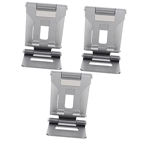 OSALADI 3St handyhalter tabletständer Tablet Holder Tragbarer Smartphone-Ständer Tischständer tablettständer Cellphone Holder Tablet Halter eben Halterung Telefonständer Aluminiumlegierung von OSALADI