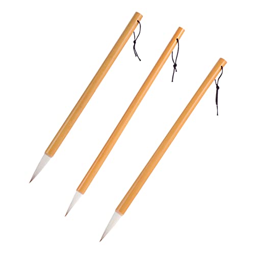 OSALADI 3Stücke Kalligraphie Pinselstift Teilig Chinesischer Schreibpinsel Für Kalligraphie Und Malerei Leicht Zu Reinigen Langlebig Für Anfänger Und Profis OSALADI 3Stücke Kalligraphie Pinselstift Teilig Chinesischer Schreibpinsel Für Kalligraphie Und Malerei Leicht Zu Reinigen Langlebig Für Anfänger Und Profis von OSALADI