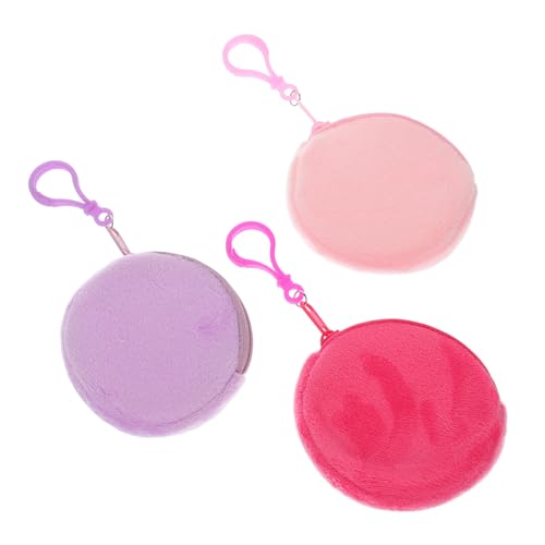 OSALADI 3er Set ünzbeutel Aus üsch Runde üße Schlüsselanhänger Für Kopfhörer Und Kleingeld Etuis Pink Fuchsia Und Helllila Ideal Für Taschen Und Schulranzen OSALADI 3er Set ünzbeutel Aus üsch Runde üße Schlüsselanhänger Für Kopfhörer Und Kleingeld Etuis Pink Fuchsia Und Helllila Ideal Für Taschen Und Schulranzen von OSALADI