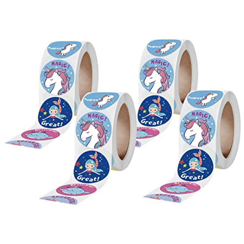 OSALADI 4 Rollen Aufkleber Entfernbarer Klebstoff Über Dekorativen Klebeetiketten Vinyl Transparent Für Den Schreibtisch Durchscheinend Klein Scrapbook Dekoration Cartoon Design OSALADI 4 Rollen Aufkleber Entfernbarer Klebstoff Über Dekorativen Klebeetiketten Vinyl Transparent Für Den Schreibtisch Durchscheinend Klein Scrapbook Dekoration Cartoon Design von OSALADI