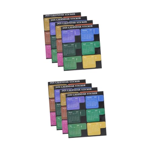 OSALADI 4 Sätze -Klebeband Kalenderaufkleber beschriften Aufkleber für Planer und Kalender Mini-Monats-Tabs Planer mit Aufklebern Aufkleber für den Tagesplan Papier OSALADI 4 Sätze -Klebeband Kalenderaufkleber beschriften Aufkleber für Planer und Kalender Mini-Monats-Tabs Planer mit Aufklebern Aufkleber für den Tagesplan Papier von OSALADI