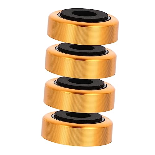 OSALADI Verstärker-fußpolster 4 Stück Lautsprecher-isolationsfüße Aluminiumlegierung 30 X 11 Mm Goldfarben Dämpfende Möbelpolster OSALADI Verstärker-fußpolster 4 Stück Lautsprecher-isolationsfüße Aluminiumlegierung 30 X 11 Mm Goldfarben Dämpfende Möbelpolster von OSALADI