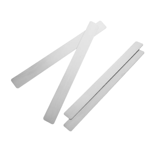 OSALADI 4 Stück Pinnwand aus Eisenblech Magnetwandplatine Filz Pinnwand magnetisches Wandtattoo Klebemagneten Schild Magnetband für Whiteboard Wandmagnet Klebeband Silver OSALADI 4 Stück Pinnwand aus Eisenblech Magnetwandplatine Filz Pinnwand magnetisches Wandtattoo Klebemagneten Schild Magnetband für Whiteboard Wandmagnet Klebeband Silver von OSALADI