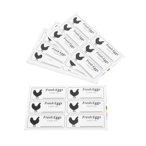 OSALADI 40 Blatt Handgeschriebener Etikettenaufkleber Food Date Labels Datum Ei-aufkleber Steht Pflege Etikett Für Frische Eier Eieraufkleber Kupferplattenaufkleber Weiß OSALADI 40 Blatt Handgeschriebener Etikettenaufkleber Food Date Labels Datum Ei-aufkleber Steht Pflege Etikett Für Frische Eier Eieraufkleber Kupferplattenaufkleber Weiß von OSALADI