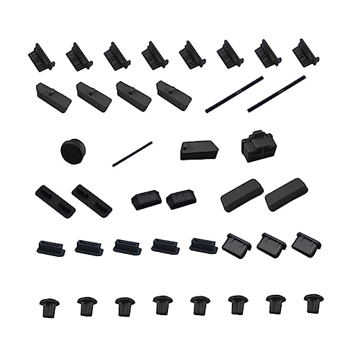 OSALADI 40St Motherboard-Staubschutz Staubmasken Staubstopfen Filterabdeckung Computer-Motherboards Hauptplatine Port Anti-Staub-Stopper Staubschutzhülle aus Silikon Rechner Hummerschere von OSALADI