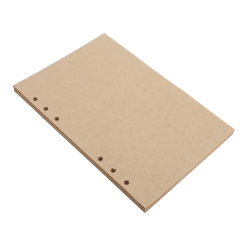 OSALADI 45 Blatt Lose Seiten Des Buches Notizblock Notizbuch 6 Ringe Ordner Nachfüllungen Journal Insert A5 Journal Nachfüllungen Schreibblöcke Nachfüllungen A5 Ordner Hüllen Taschen von OSALADI