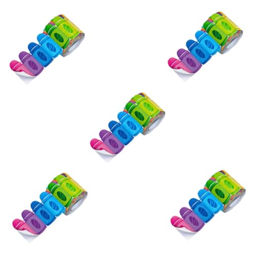 OSALADI 5 Rollen Buntstift Randaufkleber Vinyl Randaufkleber Schulbulletin Abnehmbares Pädagogisches Klassenzimmer Kindergarten Kreidetafel Aufkleber Beschichtete OSALADI 5 Rollen Buntstift Randaufkleber Vinyl Randaufkleber Schulbulletin Abnehmbares Pädagogisches Klassenzimmer Kindergarten Kreidetafel Aufkleber Beschichtete von OSALADI