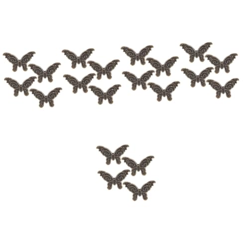 OSALADI 5 Sätze Schmetterlingsclip Gold Schmetterlingsklammern Weiß Groß Farbe Kleine Tagebuchclips Schmetterling-tagebuch-clip Seitenhalterclip Foto Büroklammern Zinklegierung 4 Stück * 5 von OSALADI