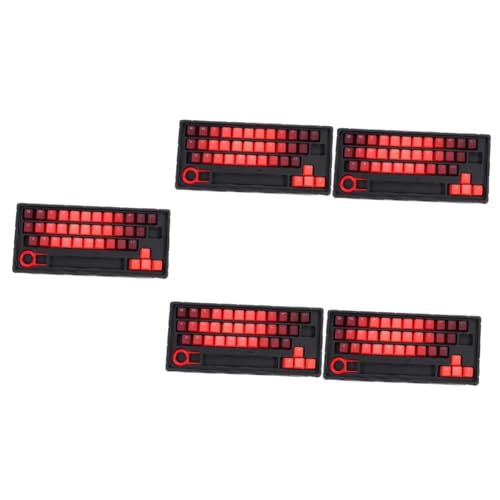 OSALADI 5 Sätze Tastenkappe Gaming-Tastatur Mechanisch Ornament-Sets Mechanische Tastatur Tastaturschutz Tastaturzubehör Computertastaturen Tastatur Wechseln Schalter Klaviatur Pbt von OSALADI