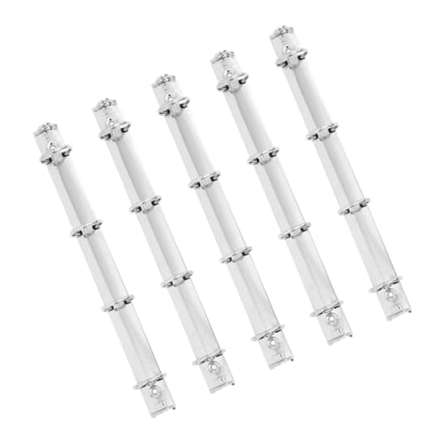 OSALADI 5 Stück Metallbinder Ringbuchschutz flexibles Bindemittel Drei-Ring-Ordner Buchbindesets Ordnerringe Ordnerteiler mit Laschen Ordner für die Schule Ersatz-Ordnerplaner Eisen Silver OSALADI 5 Stück Metallbinder Ringbuchschutz flexibles Bindemittel Drei-Ring-Ordner Buchbindesets Ordnerringe Ordnerteiler mit Laschen Ordner für die Schule Ersatz-Ordnerplaner Eisen Silver von OSALADI