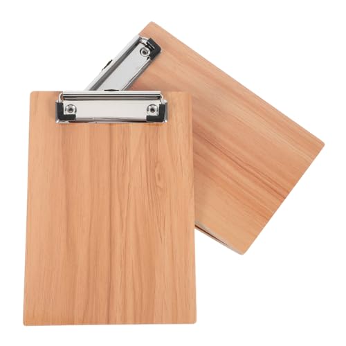 OSALADI 5 Stück Schreibbrett Holzkorn Zwischenablageordner Abdecken Künstler-klemmbrett Dateiordner Mit Zwischenablage Nettes Schreibtischzubehör Bürodesk -zubehör Light Brown Hölzern OSALADI 5 Stück Schreibbrett Holzkorn Zwischenablageordner Abdecken Künstler-klemmbrett Dateiordner Mit Zwischenablage Nettes Schreibtischzubehör Bürodesk -zubehör Light Brown Hölzern von OSALADI