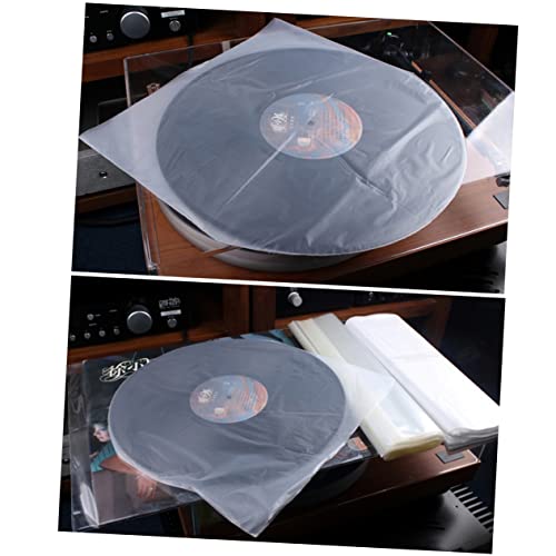 OSALADI Behälter für Schallplatten Plastiktüten für Schallplatten 50 Stück Cd-hüllen Innen 7 Schallplattenhüllen für 12 cm Große Schallplatten Sicher und Langlebig OSALADI Behälter für Schallplatten Plastiktüten für Schallplatten 50 Stück Cd-hüllen Innen 7 Schallplattenhüllen für 12 cm Große Schallplatten Sicher und Langlebig von OSALADI