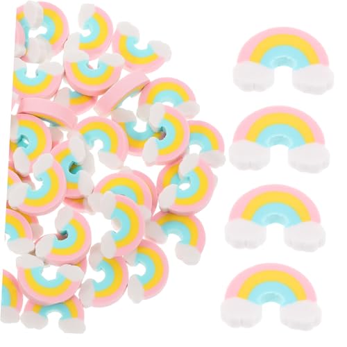OSALADI 50 Stück Regenbogen-radiergummi Radiergummis Preise Für Klassenzimmer Mini-radierer Klassenpreise Grundschule Mini -radiergummi Preise Im Klassenzimmer von OSALADI