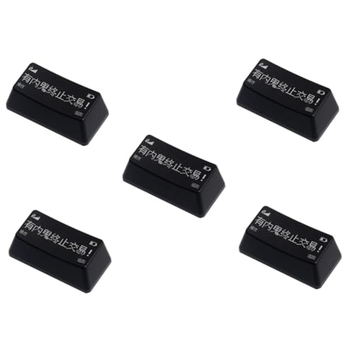 OSALADI 5 Stücke Computer Schlüssel Kappe Glanz Durch Serie Tastatur Mechanische Tastatur Schlüssel Kappe von OSALADI