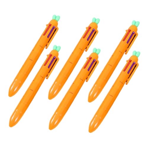 OSALADI 6 Stück Karotten-Kugelschreiber Radiergummi süße Stifte Kleine Stifte Mini Mini-Stift süße Schulsachen Bunte Stifte rosa Schreibtischzubehör Plastik Orange OSALADI 6 Stück Karotten-Kugelschreiber Radiergummi süße Stifte Kleine Stifte Mini Mini-Stift süße Schulsachen Bunte Stifte rosa Schreibtischzubehör Plastik Orange von OSALADI