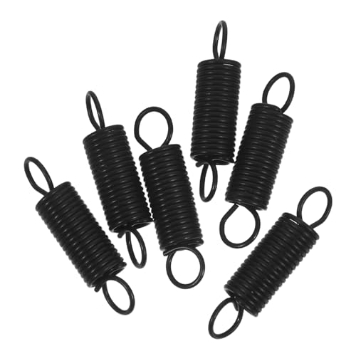 OSALADI 6 Stück Mikrowellenzubehör Riegelfeder-zubehör Türhaken Für Mikrowellenherde Hakenspannfeder Ofenhandschuh Haken Küchengerät Federriegel-hardware Federtürfeststeller Black Metall von OSALADI