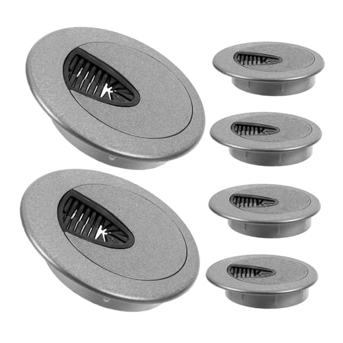 OSALADI 6-teilige Kabeldurchführungen für Den Schreibtisch Kabel-organizer für Den Schreibtisch Tisch Kabel-organizer Büro Selbstklebende Arbeitsplatten-lochabdeckung Desktop-verkabelungslochabdeckung von OSALADI